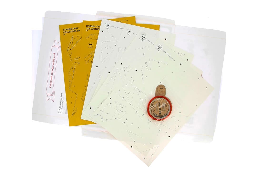 Kit créatif Agent Paper ouvert