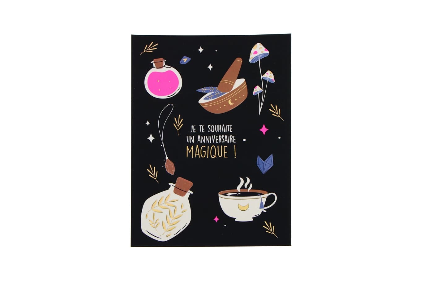Carte anniversaire Esotériques - vue 2