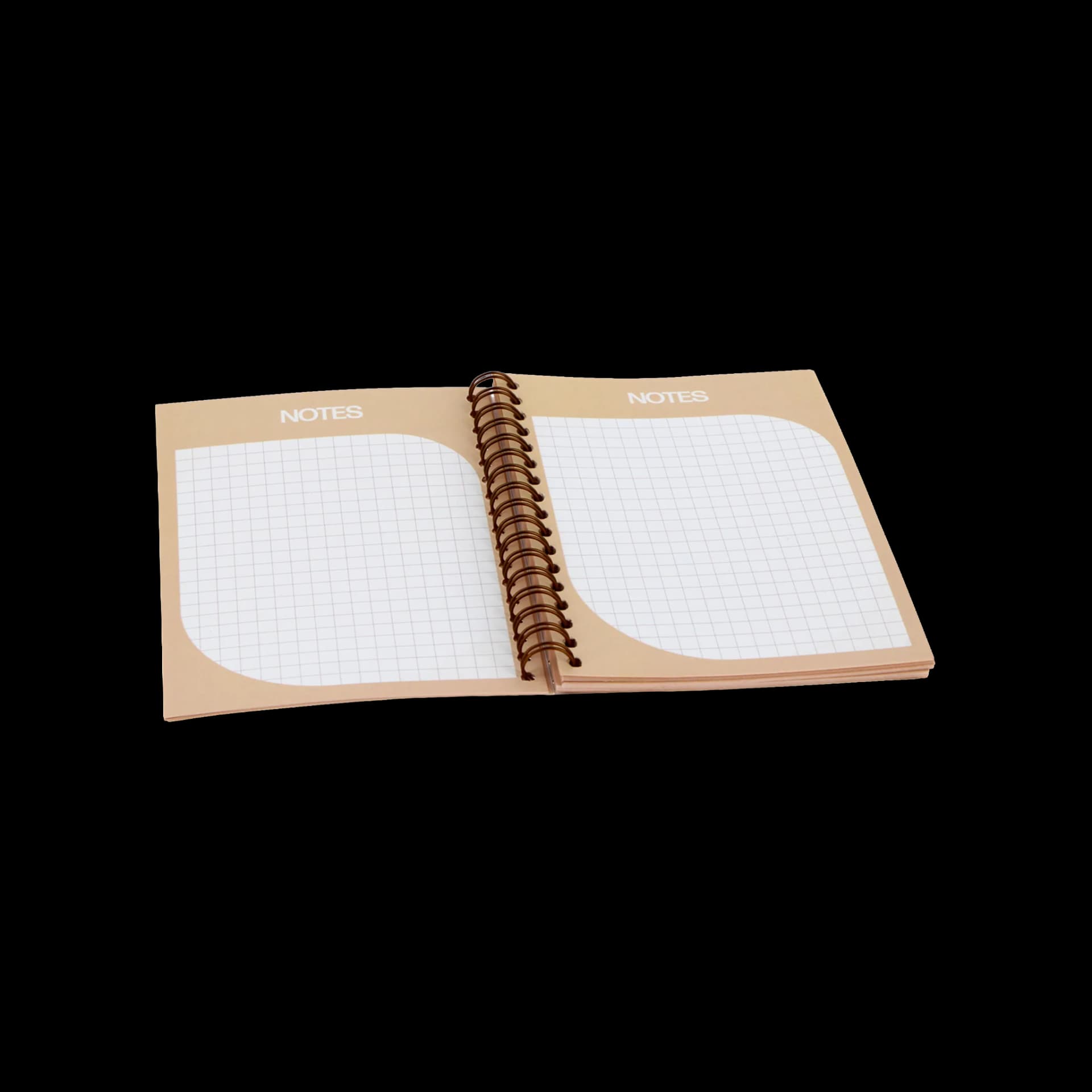 Papeterie bloc note tendresse A6 ouvert