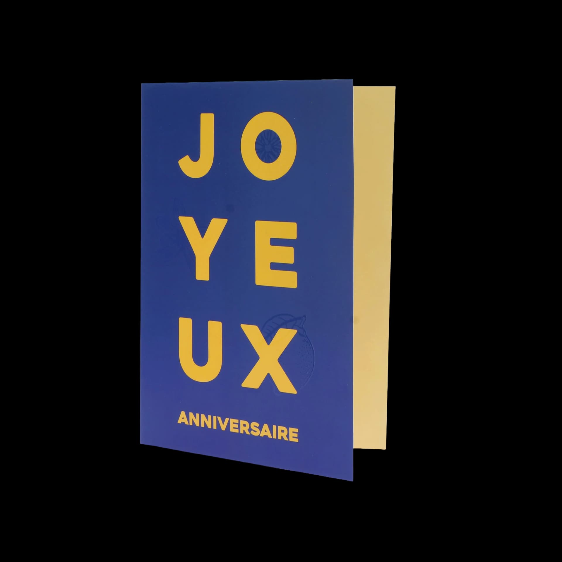 Carte Anniversaire A4