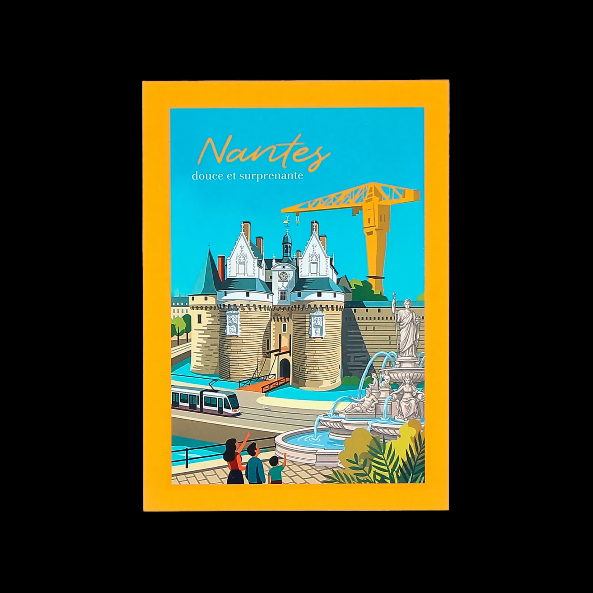 Papeterie carte postale ESCAPADE Douce et surprenante