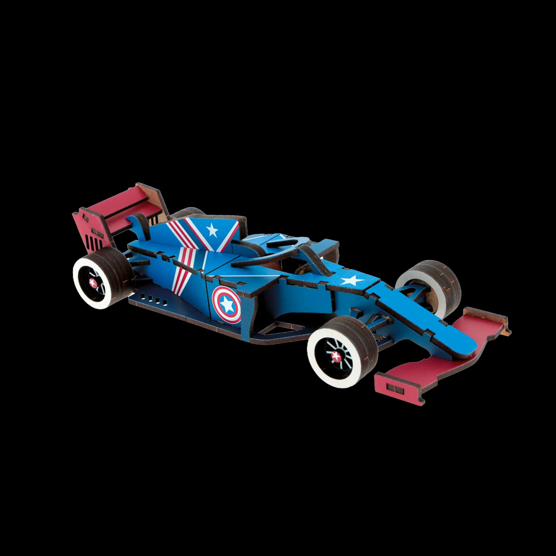 Formule 1 en bois Bleu