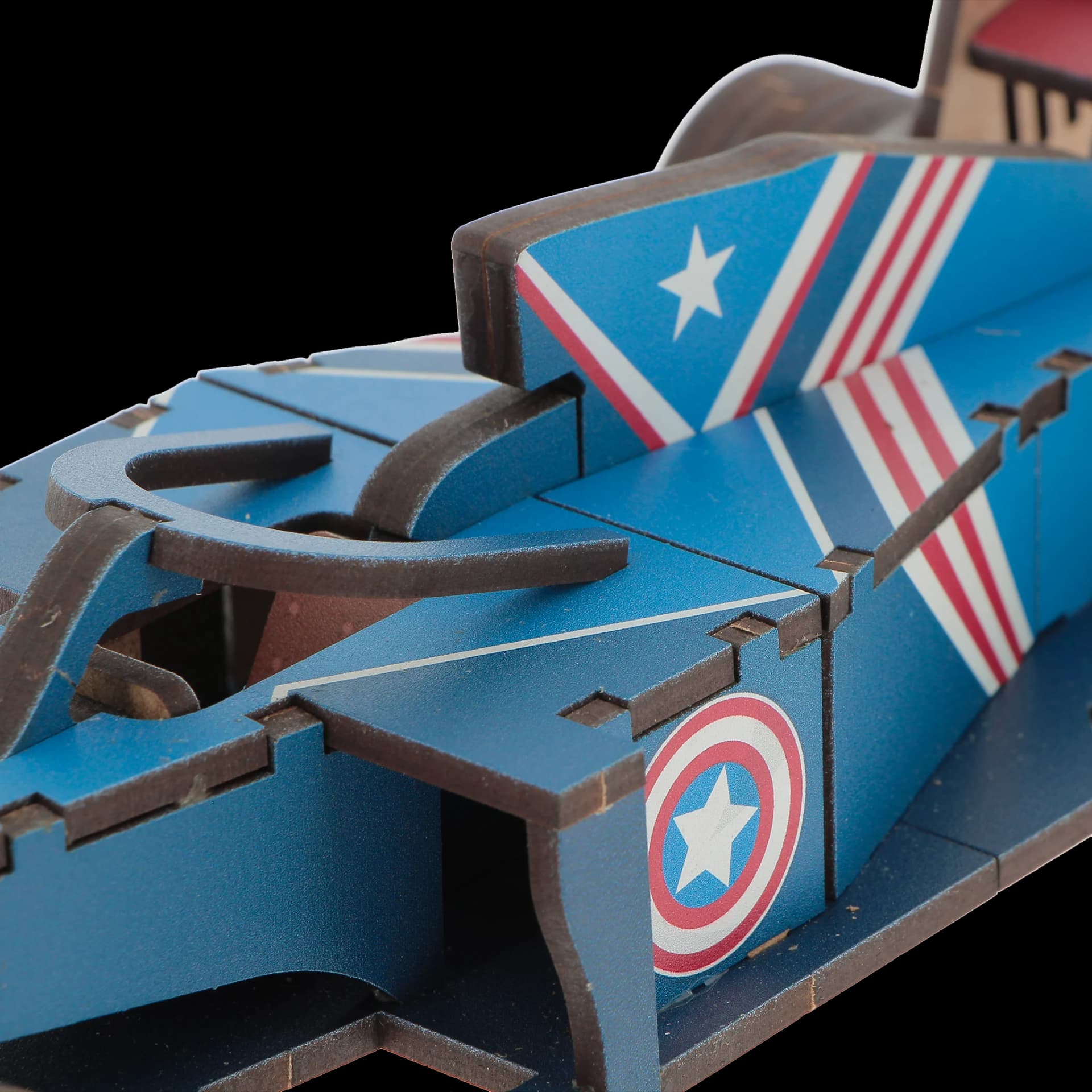 Formule 1 en bois bleuzoom produit
