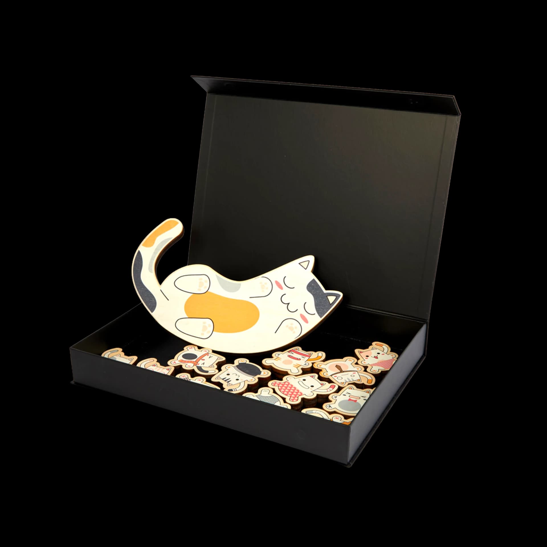 Packaging ouvert du Jeu Chat va tomber