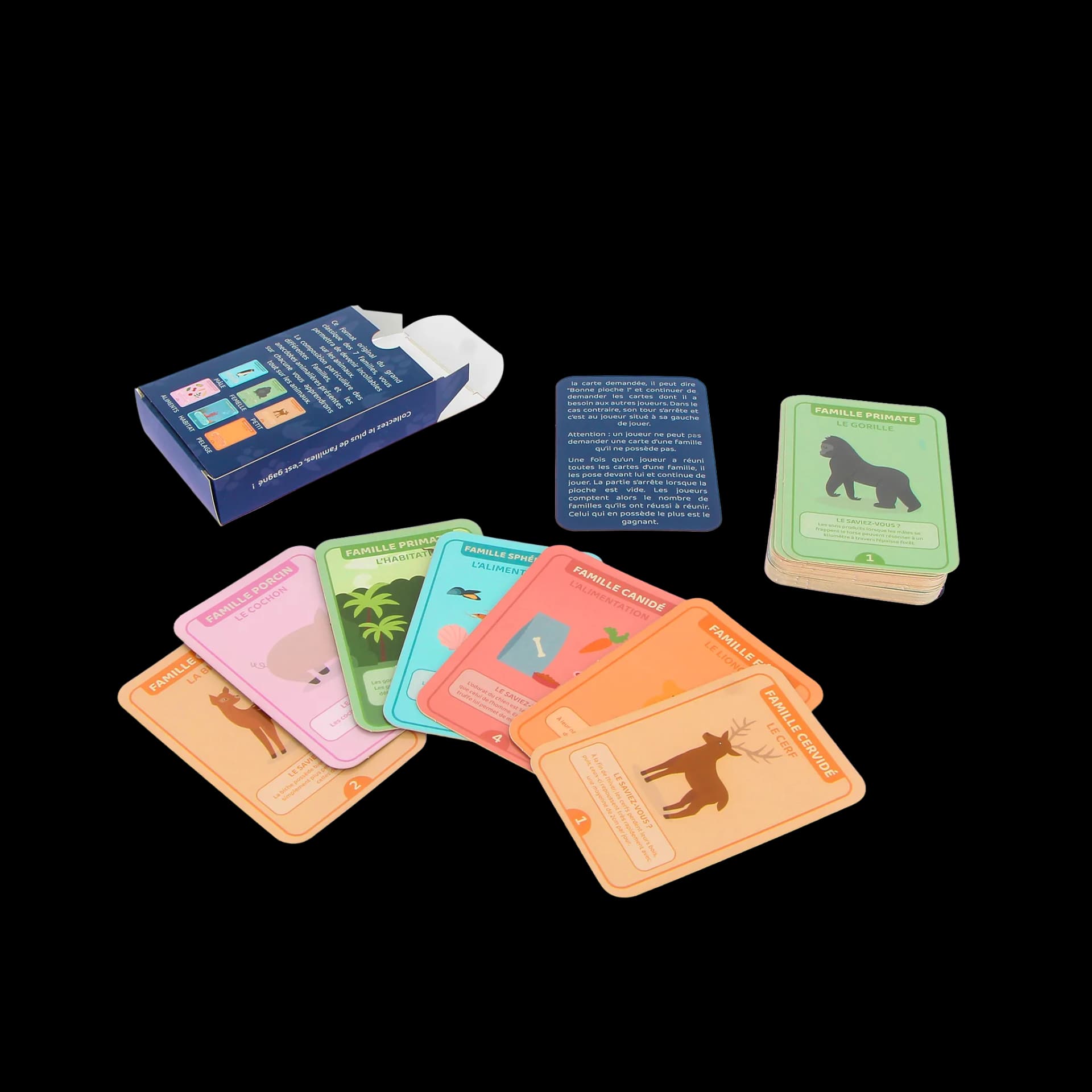 Jeu de 7 familles - Animaux