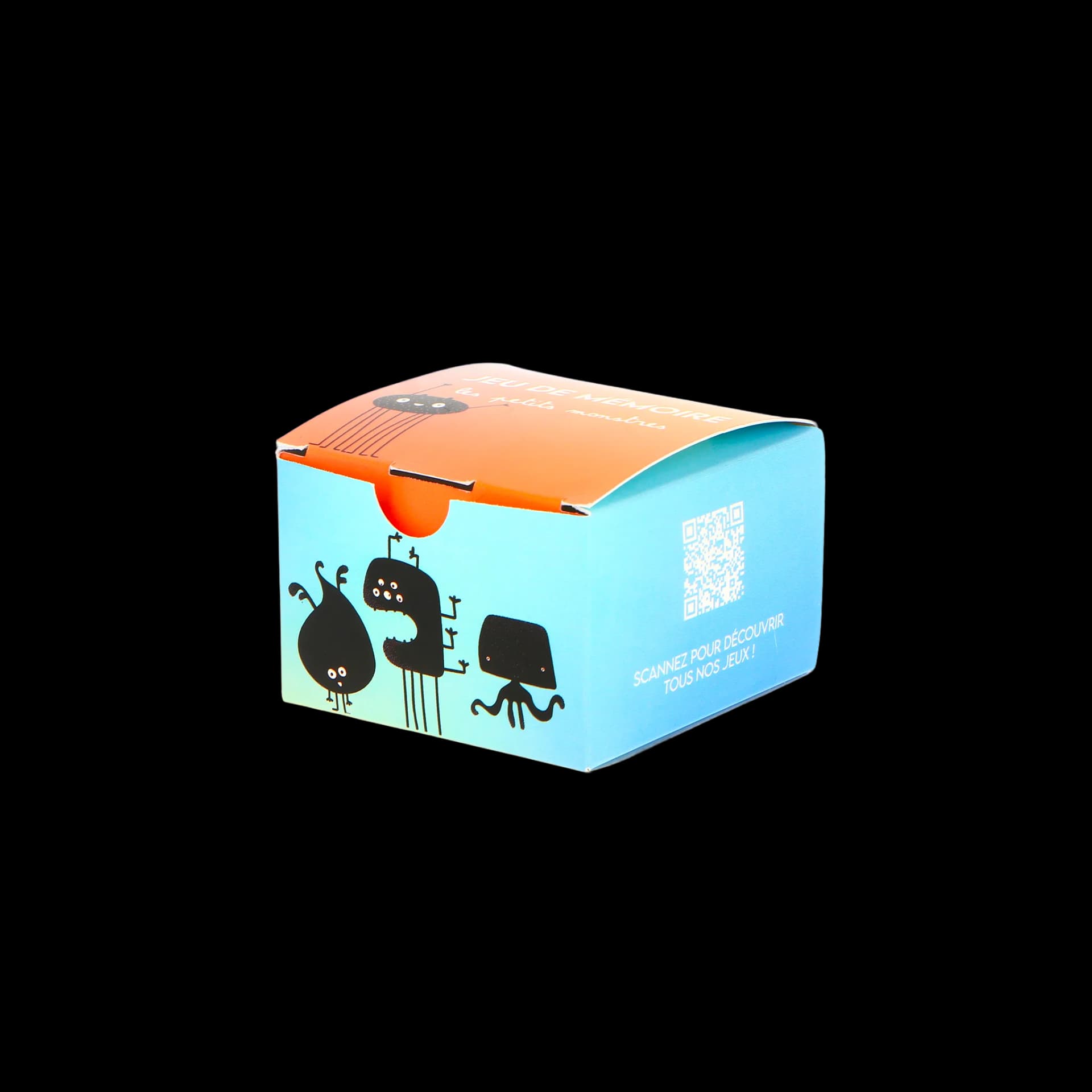 Packaging de Jeu memory Les petits monstres