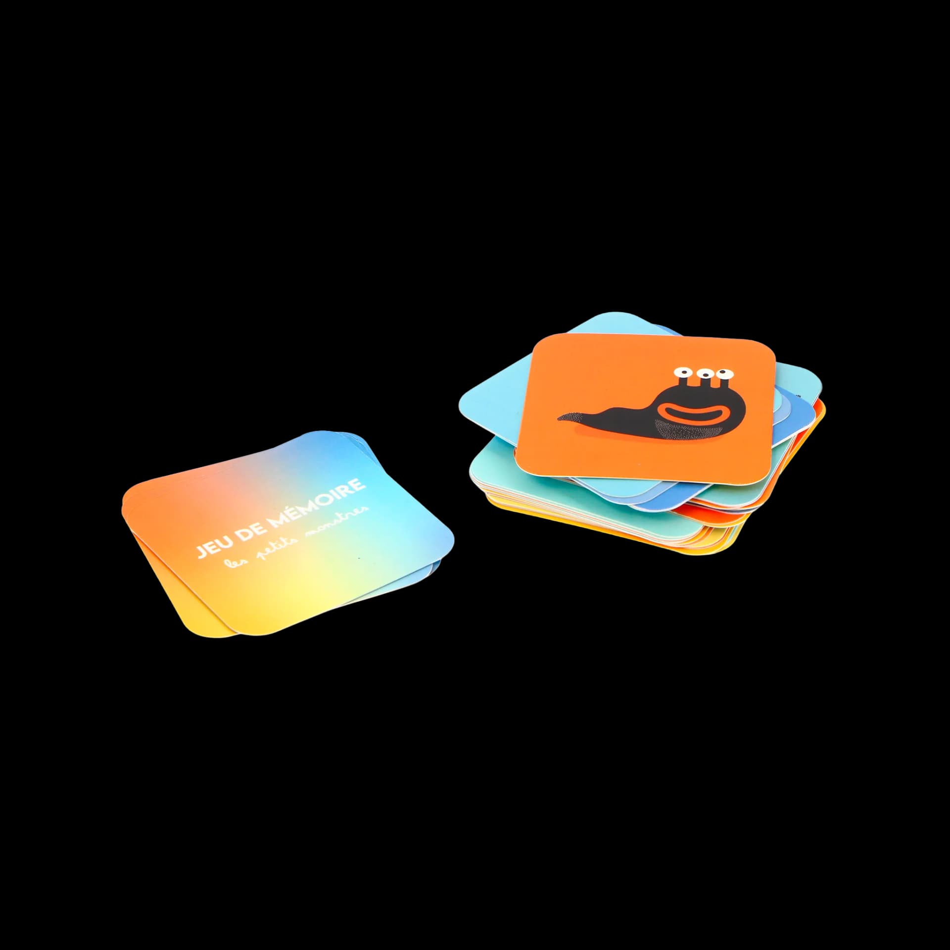Jeu memory - Les petits monstres