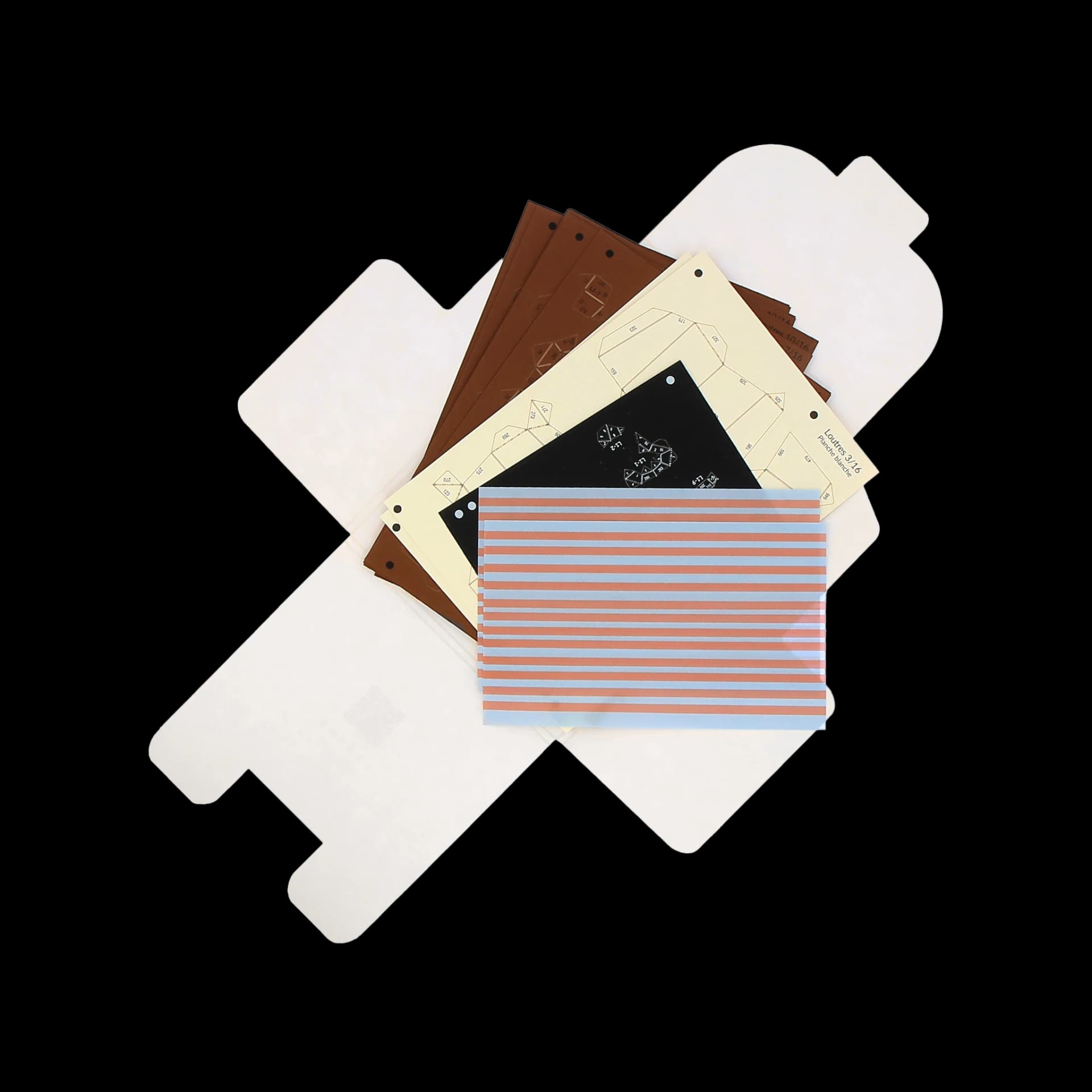 Packaging ouvert de Loutres Duo