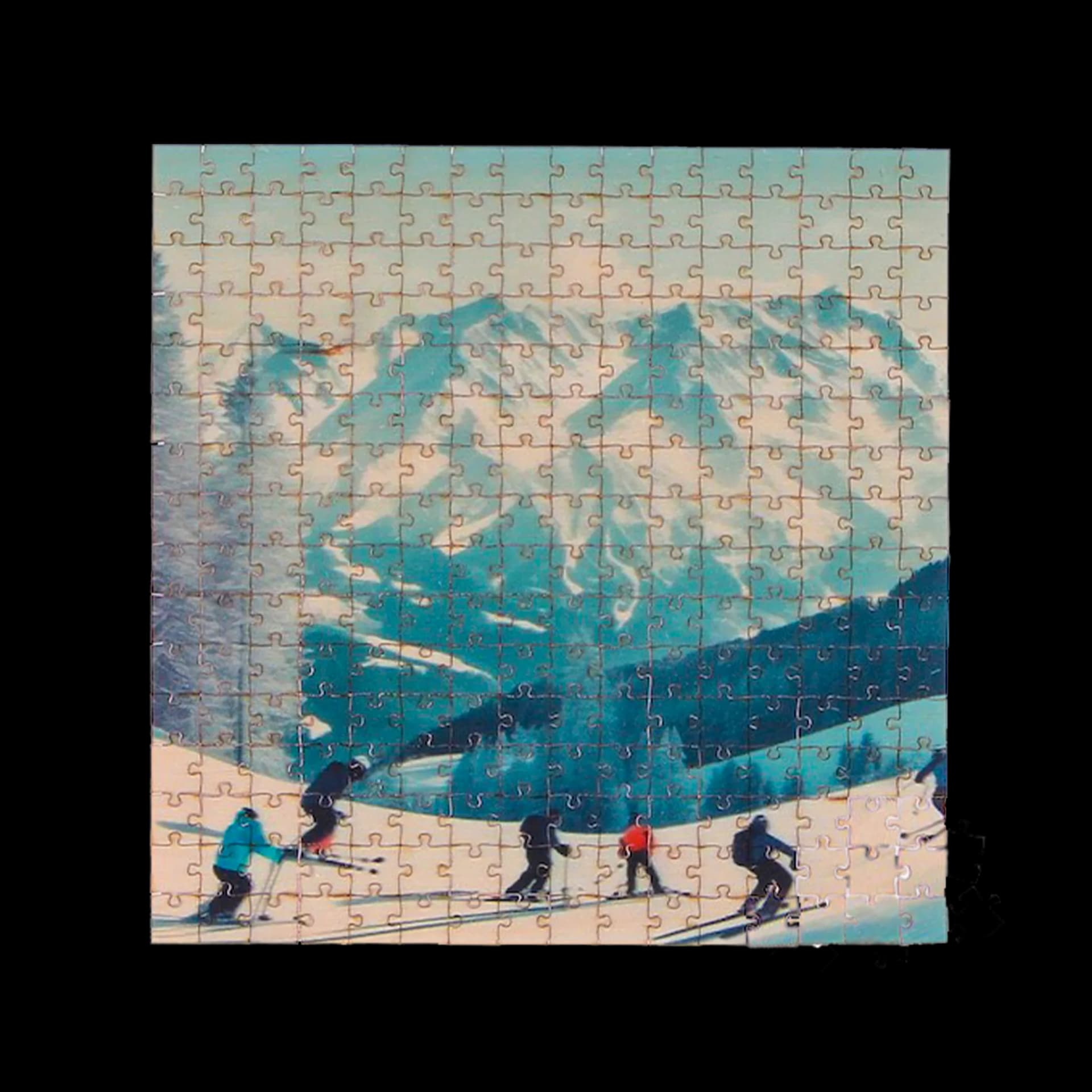 Mini Puzzle Bois Tout schuss