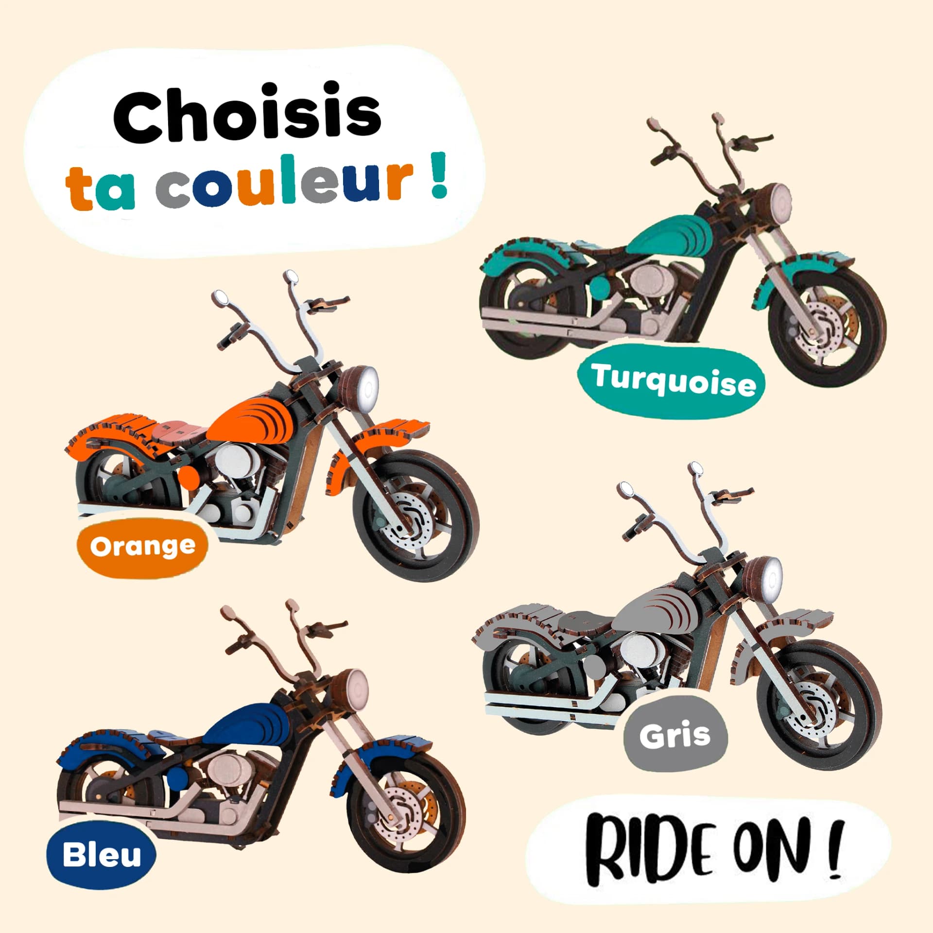 Moto personnalisée