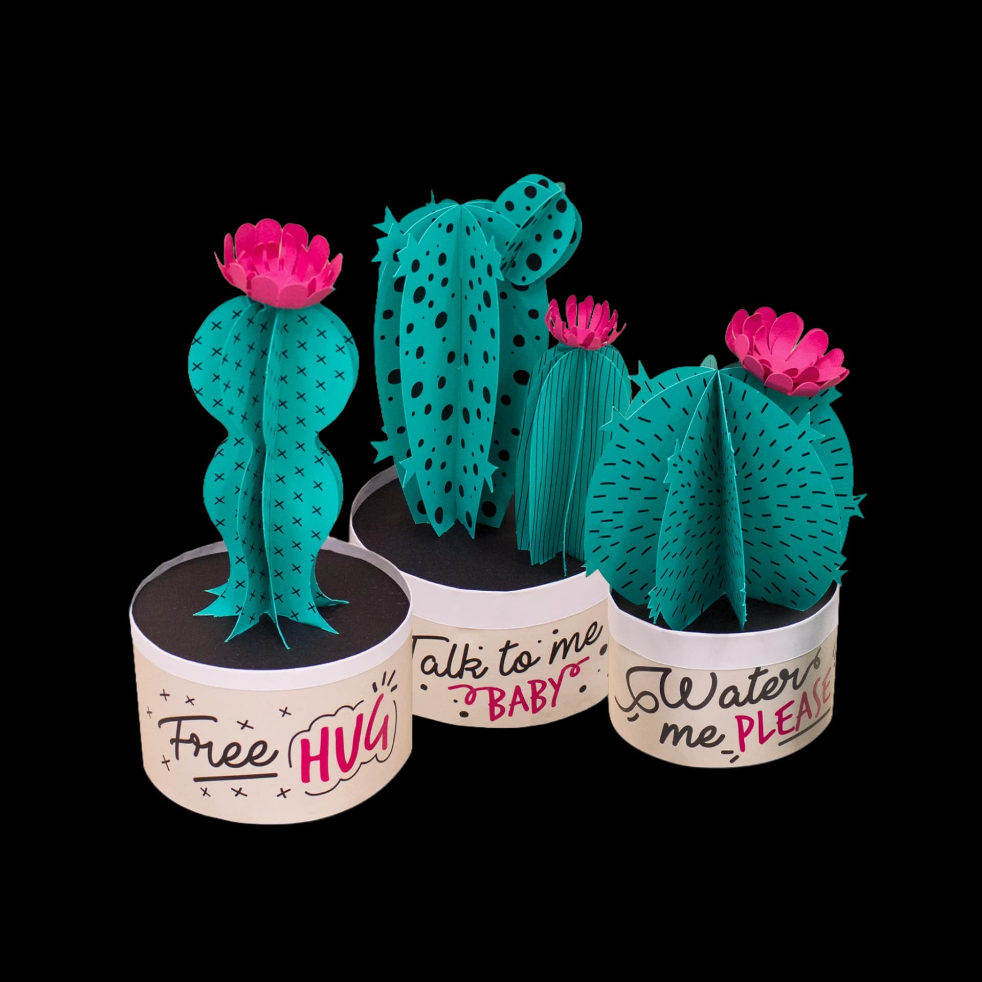 Paper plants Cactus