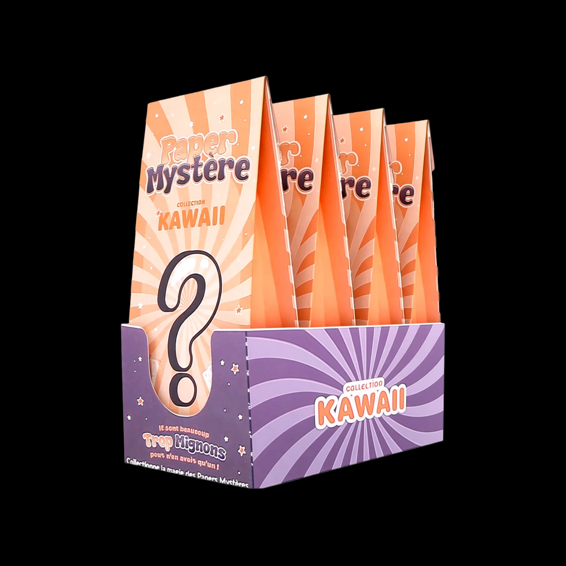 Packaging de PaperMystère Kawaii