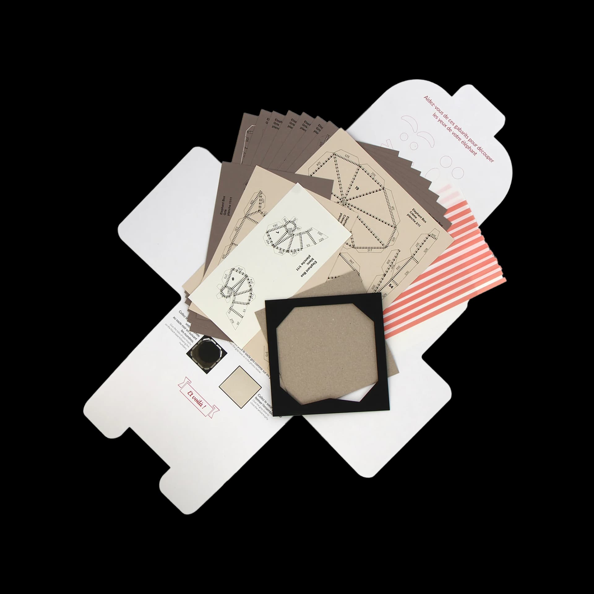 Packaging ouvert Petit Éléphant Surprise