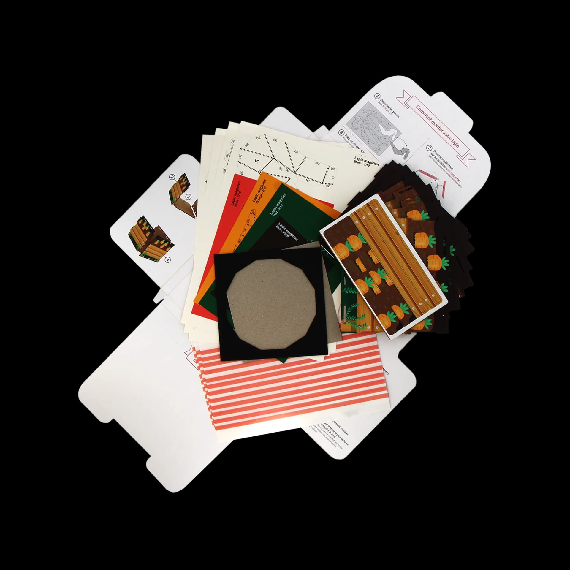 Packaging ouvert de Petit Lapin Surprise