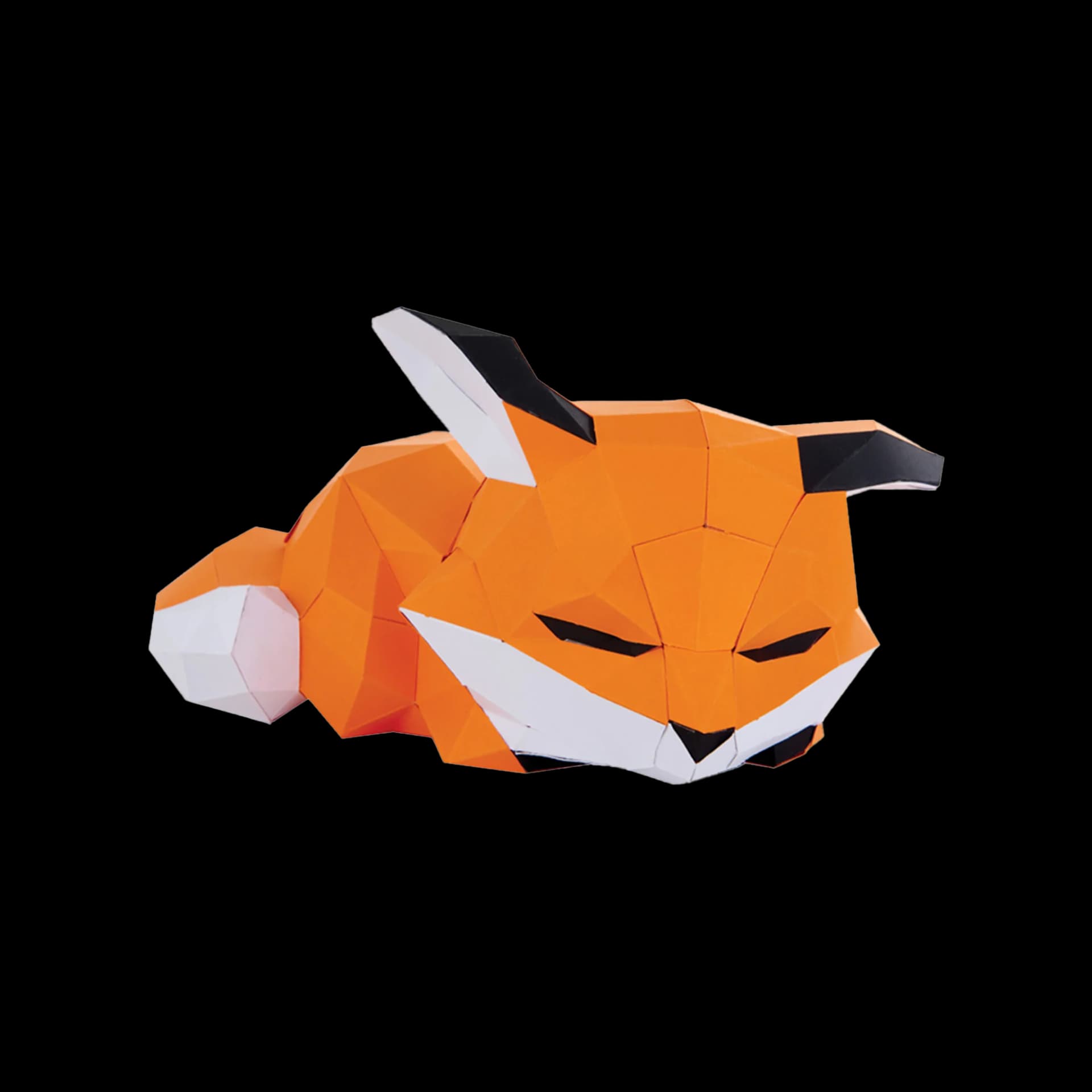 Petit renard couché