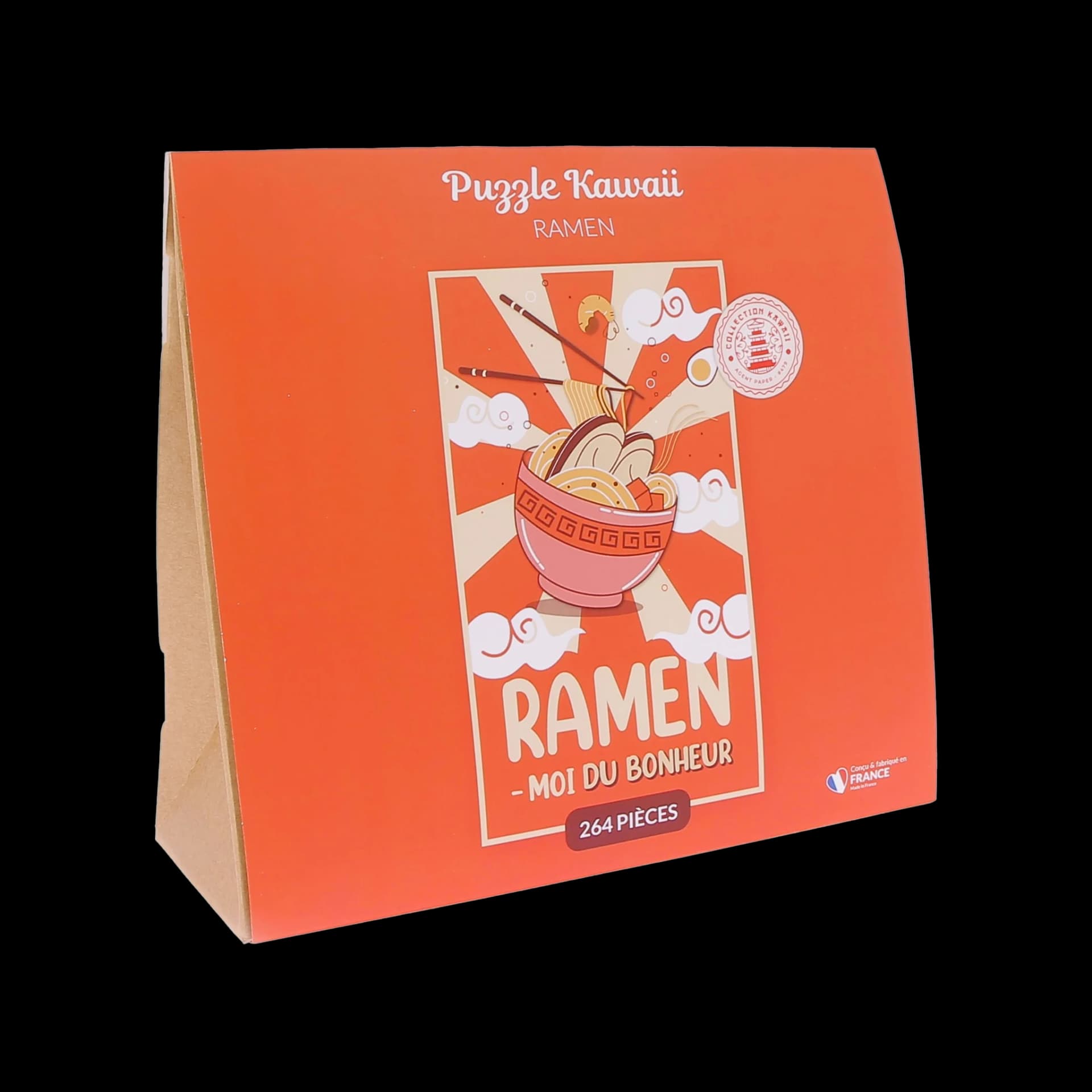 Packaging fermé de Puzzle 264 pcs en bois Ramen
