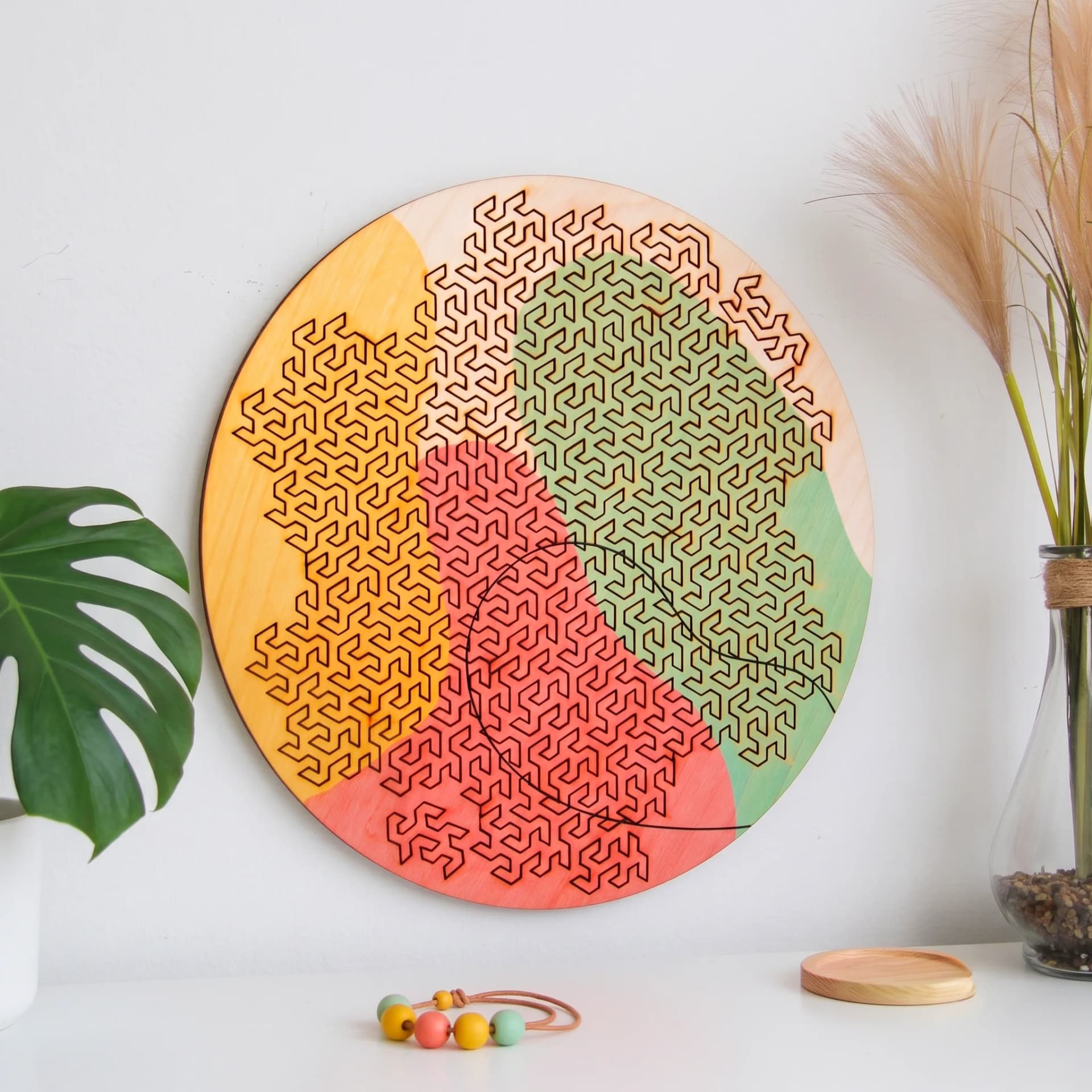 Puzzle Bizarre Pastel en situation