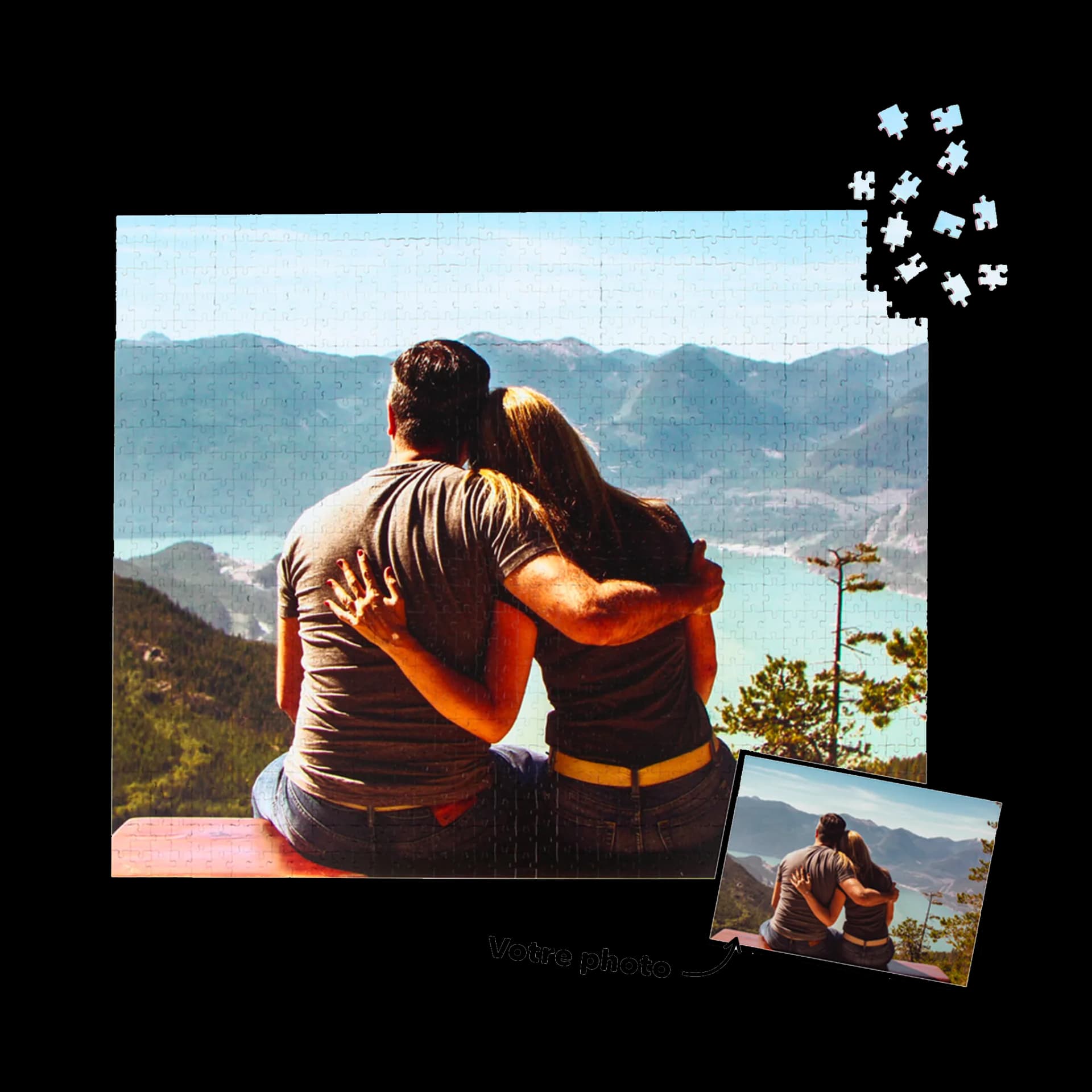 Puzzle personnalisé - 1000 pcs