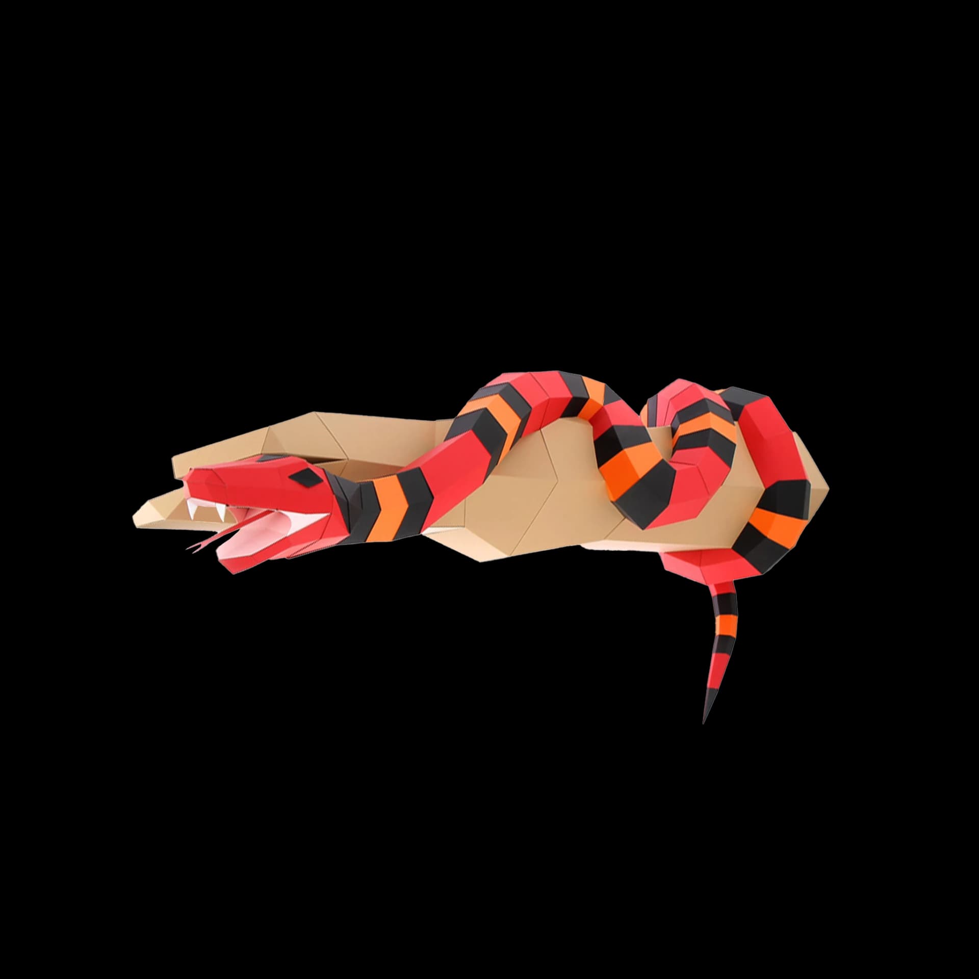 Serpent sur branche