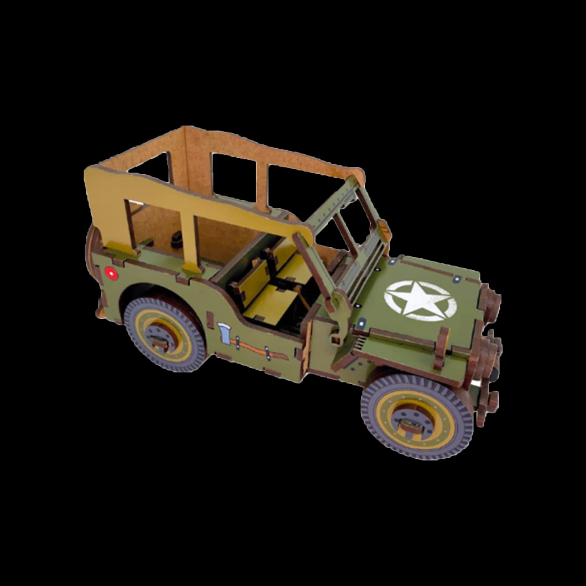 Voiture jeep militaire