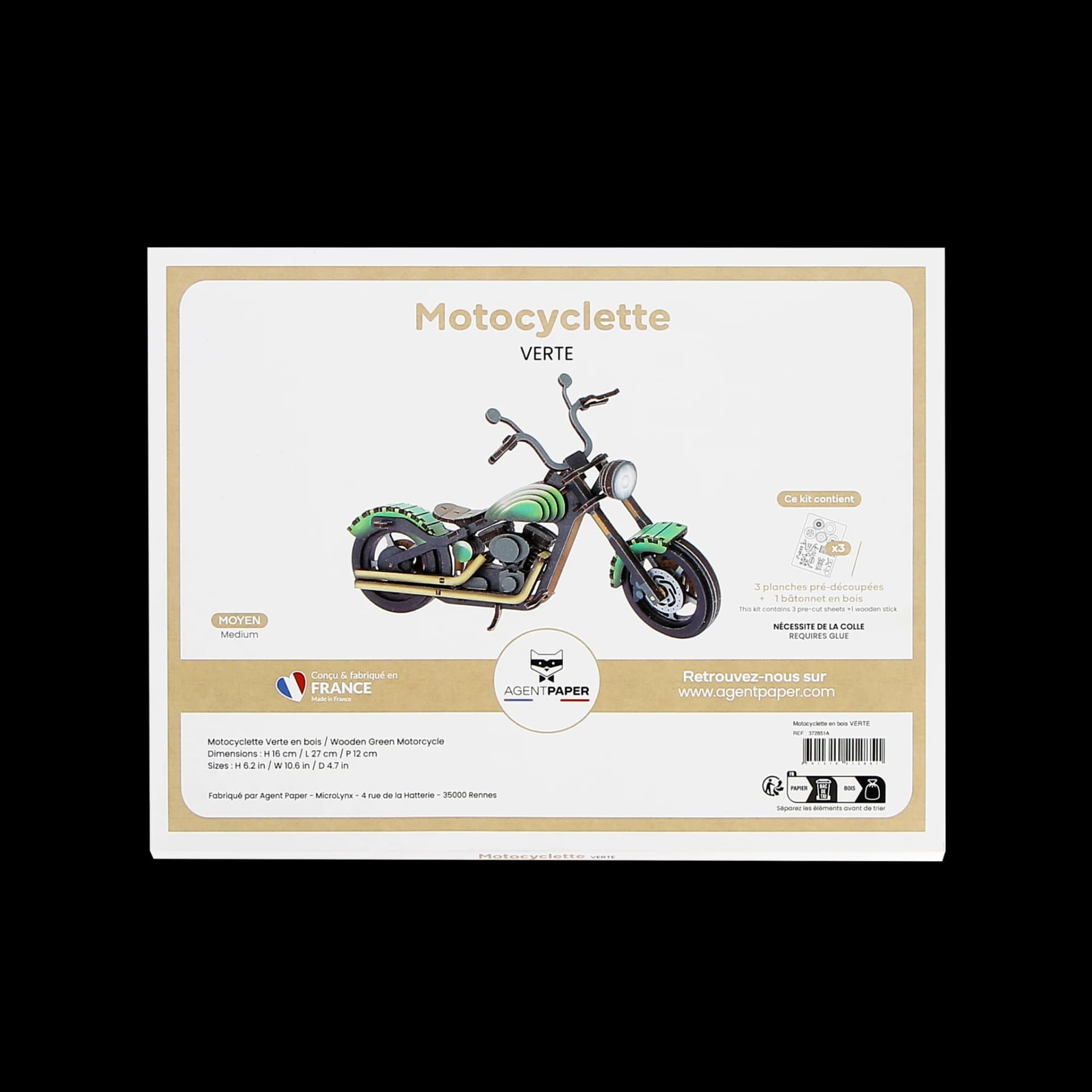 Motocyclette - vue 3