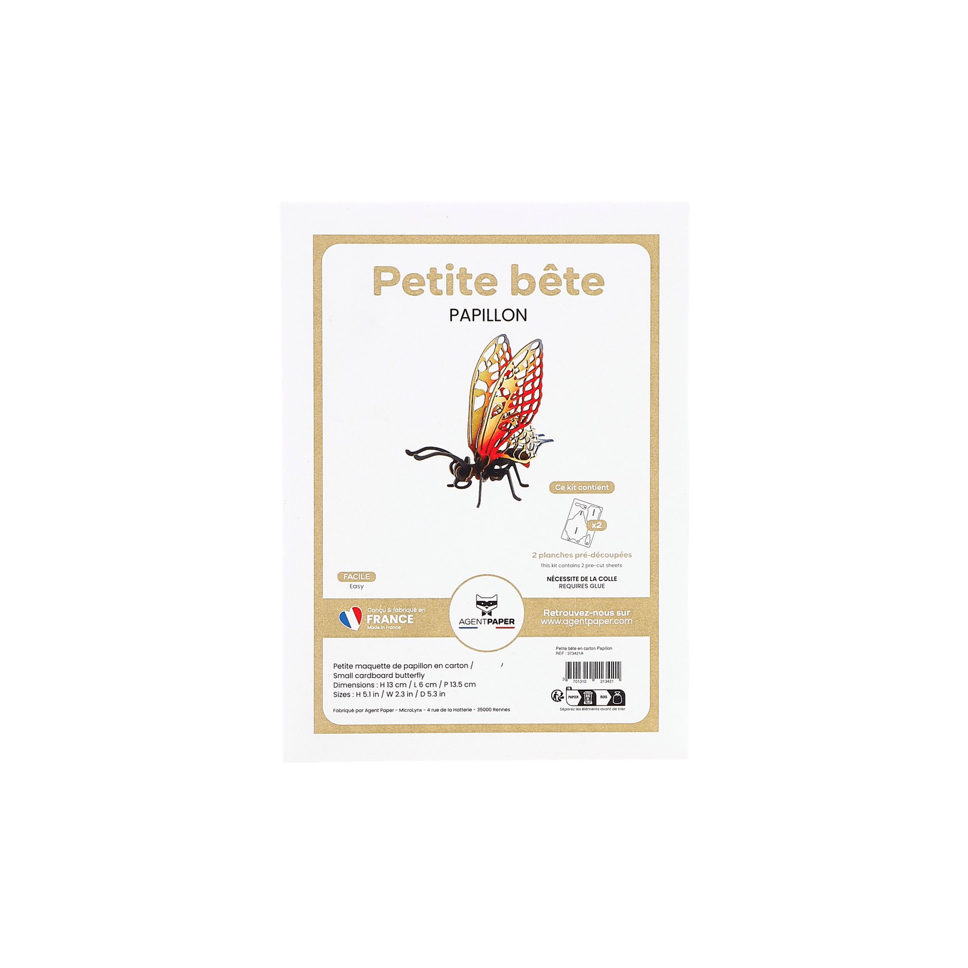 Petite bête papillon - vue 3