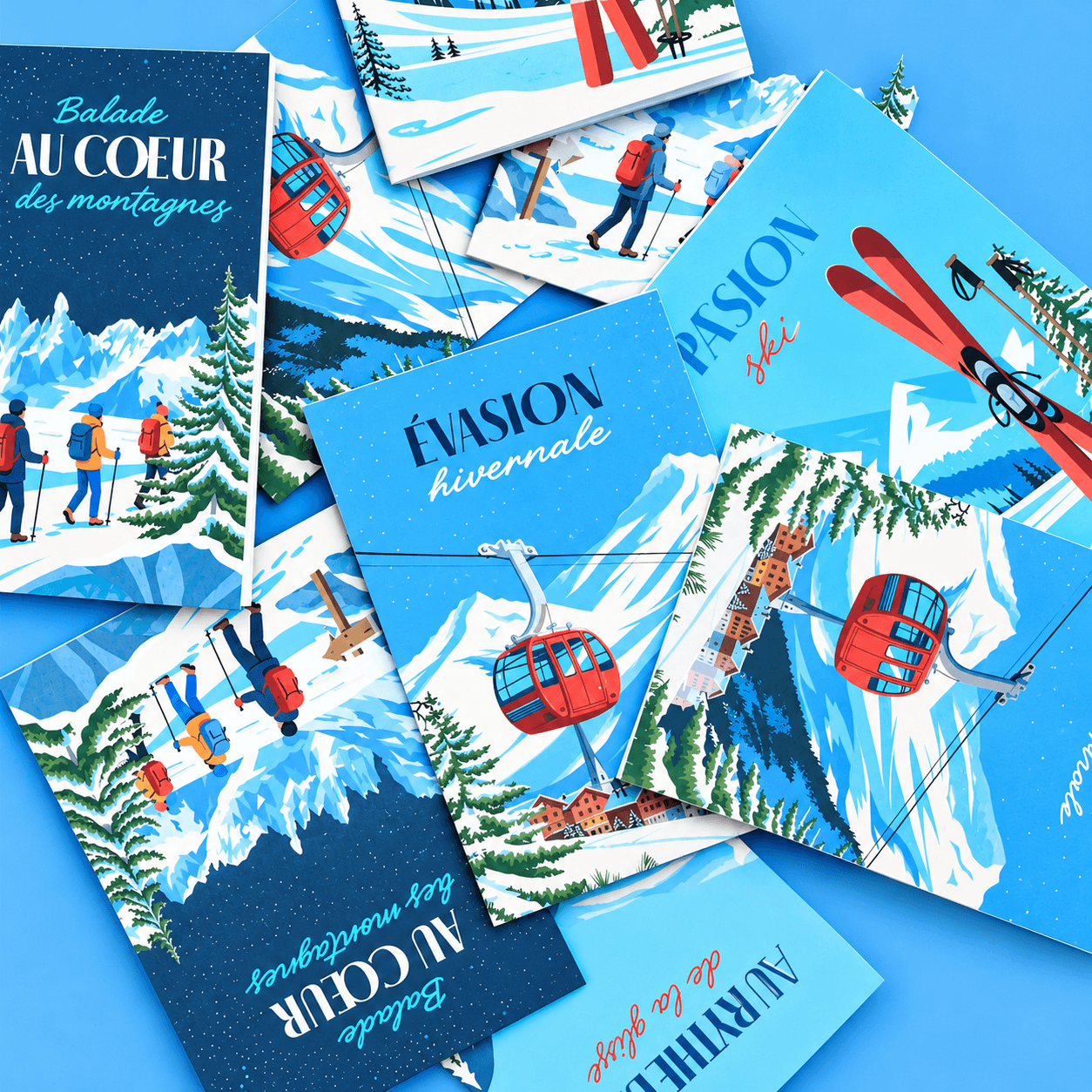 Mini carnet Hiver - vue 3