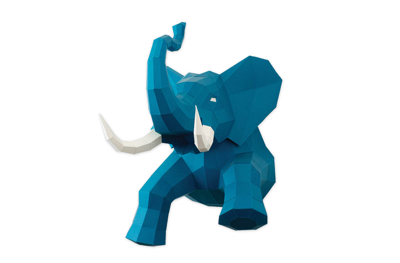 Elephant en papier 3D