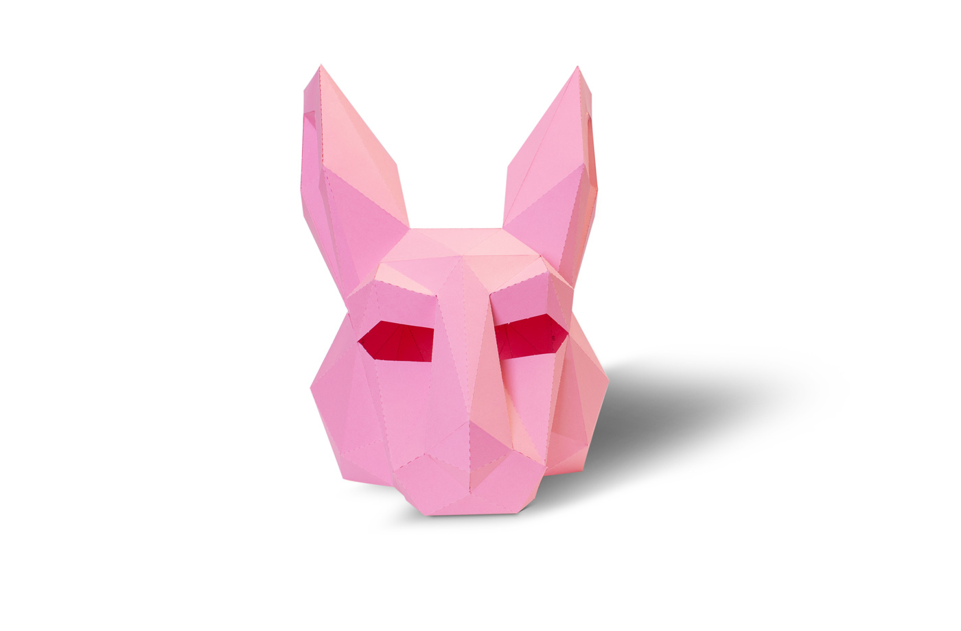 Masque en papier 3D