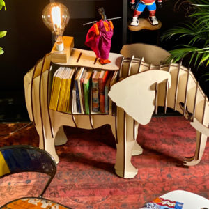 Meuble étagère Eléphant