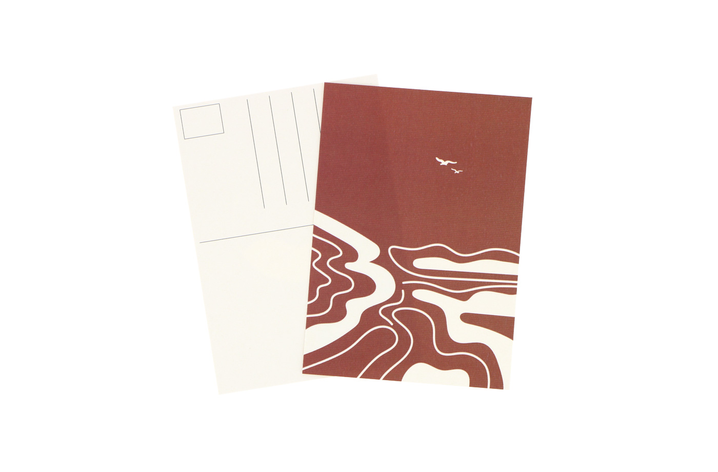Cartes postales minimalistes