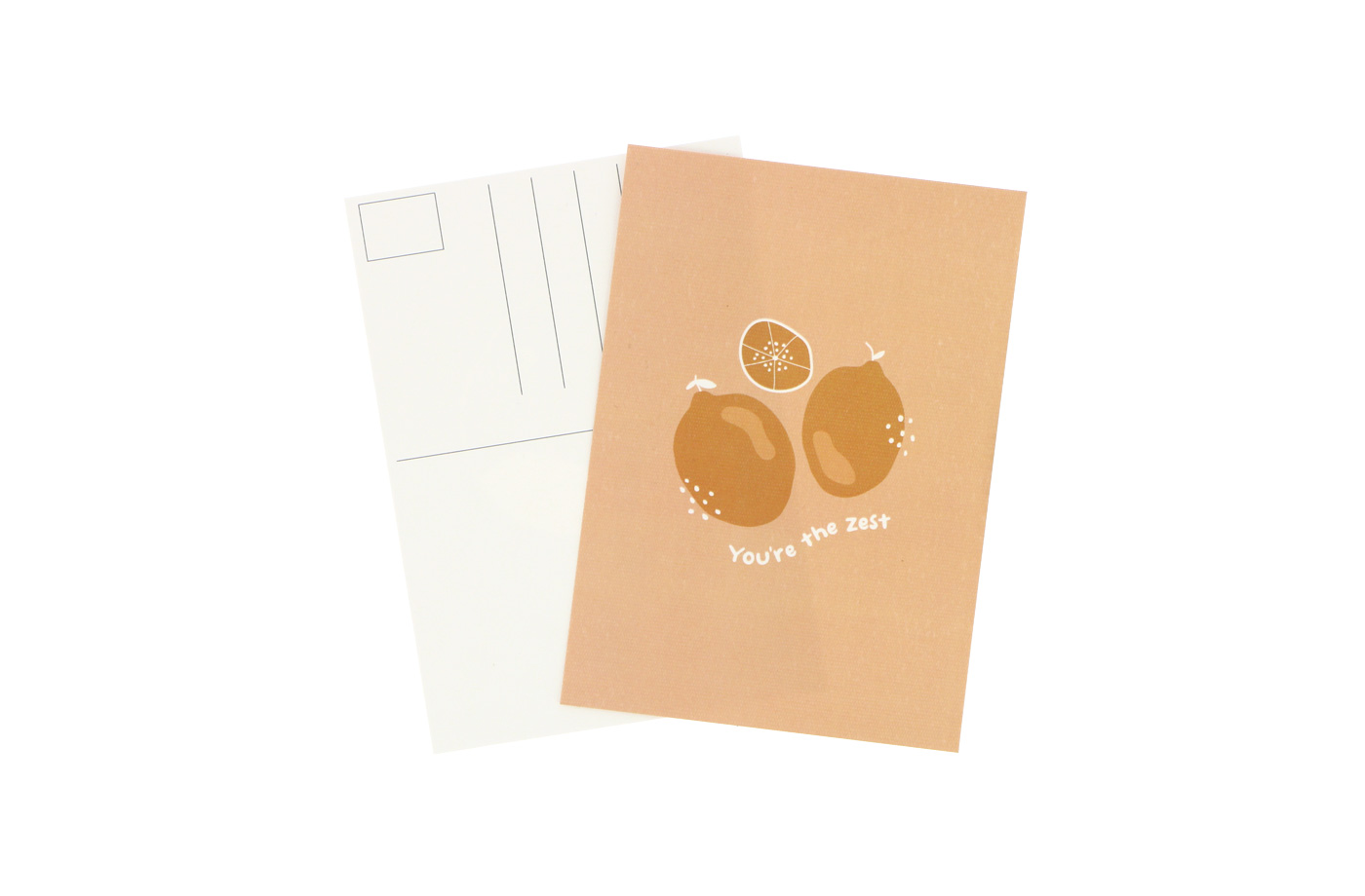 Cartes postales minimalistes
