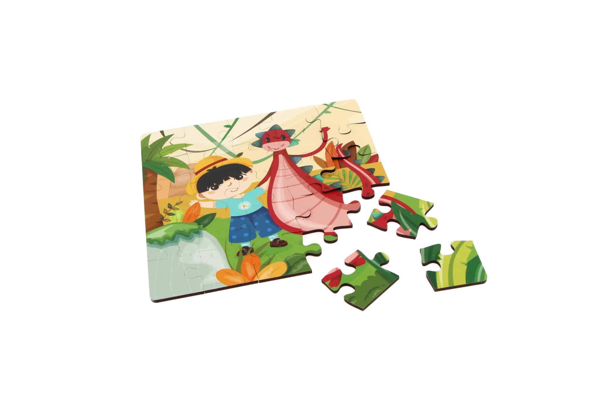 Puzzle enfant en bois 25 pièces