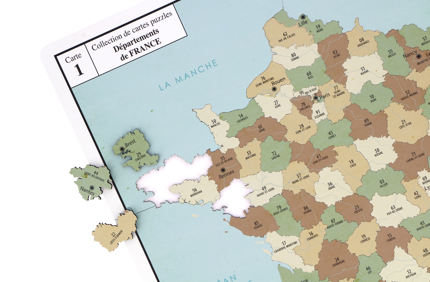 Puzzle Carte de France