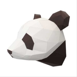 Petit panda en papier 3D