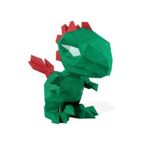 Petit dino en papier 3D