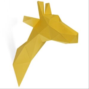Girafe en papier 3d