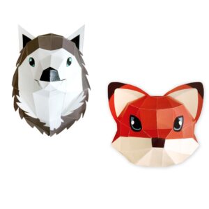 Trophée Easy Peasy Loup & Renard