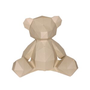 Ourson en papier 3d