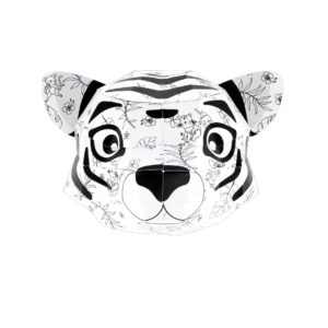 Trophée Easy Peasy à colorier Tigre