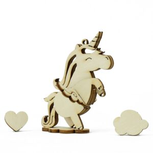 Les p'tits bidules en bois Licorne