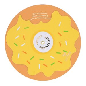 Carte Donut anniversaire