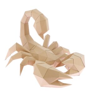 Scorpion en papier