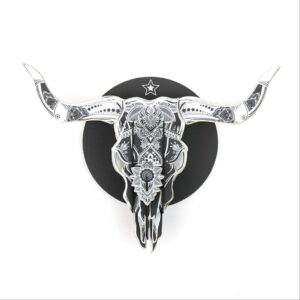 Tête de bison arizona en carton pulp