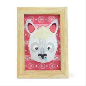 Mini trophée lama