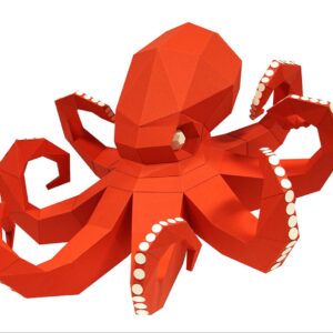 Pieuvre en papier