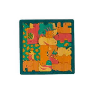 Puzzle animaux en bois