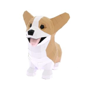 Corgi en papier